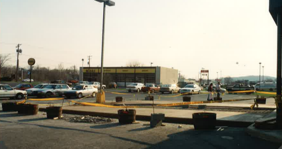 Hughes Library and surrounding property, circa 1996